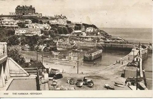 PC02156 Der Hafen. Newquay. 1966. H. Barton and Son Ltd. Postkarte