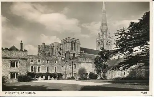 PC03718 Chichester-Kathedrale. Photochrom