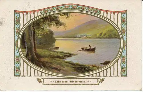 PC02171 Lake Side. Windermere. 1910. Philco Verlag