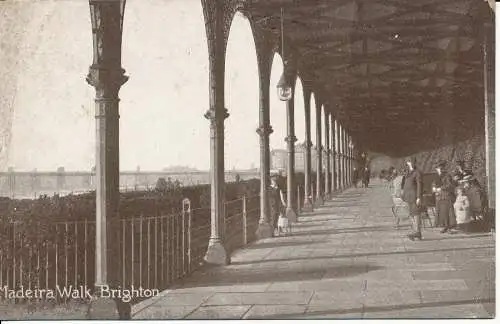 PC02830 Madeira Walk. Brighton. 1925