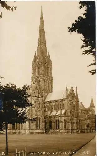 PC00977 Kathedrale von Salisbury. 1931