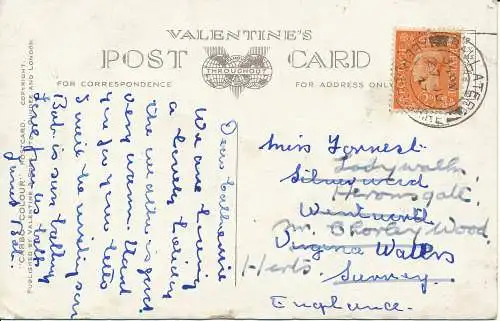 PC02640 Vorschaltgerätbrücke. Valentinstag. 1947