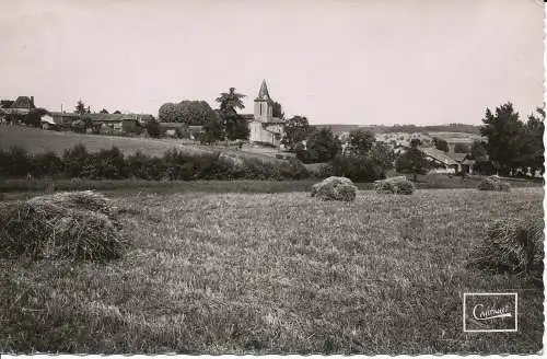 PC03054 Nonac. Charente. Panoramablick