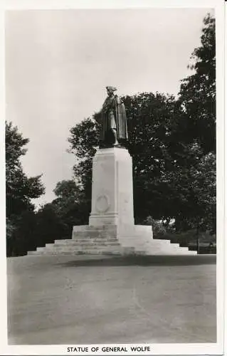 PC03529 Statue von General Wolfe. RP