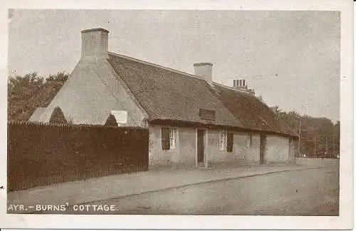 PC02665 Ayr. Burns Cottage