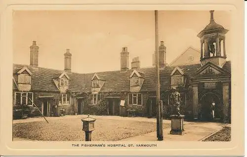 PC01815 Fischerkrankenhaus. Gt. Yarmouth. A. Yallop