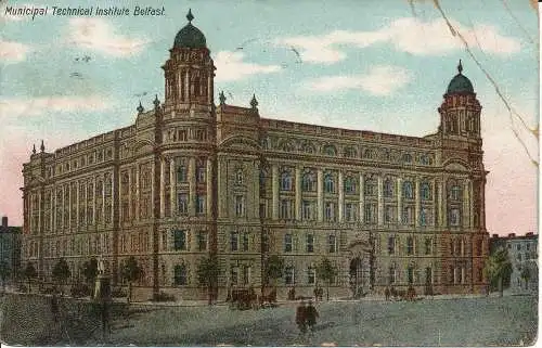 PC01795 Städtisches Technisches Institut. Belfast. 1916