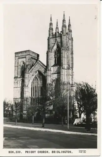 PC02895 Prioratskirche. Bridlington. BDN 338. Frith. RP