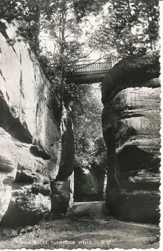 PC03668 High Rocks. Tunbridge Wells. Norman. 1962