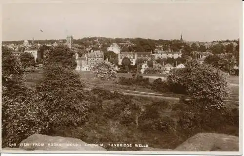 PC03544 Blick von Felsen. Mount Ephraim. Tunbridge Wells. RP