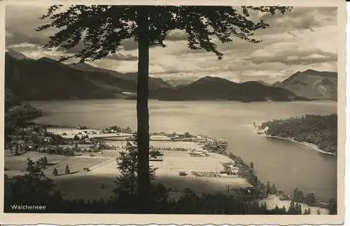 PC03190 Walchensee. Hotelpost. 1931