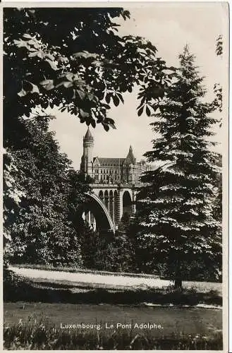 PC03235 Luxemburg. Die Adolfbrücke. W. Capus. RP