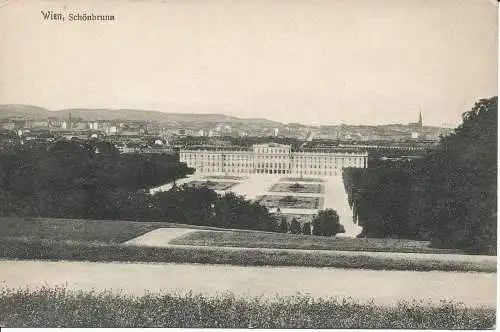 PC03385 Wien. Schönbrunn. Wurthle und Sohn