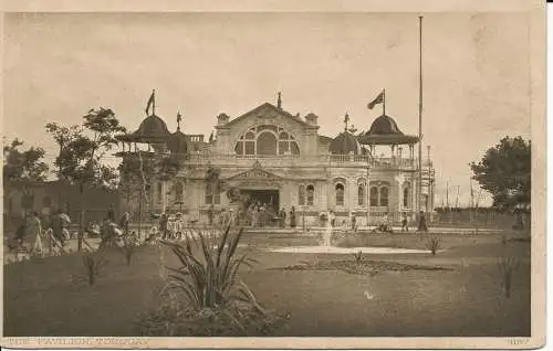 PC02222 Der Pavillon. Torquay. 1918. Herausgegeben von Torquay Times