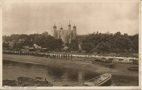 PC02143 Der Tower of London. E.L.P. Co