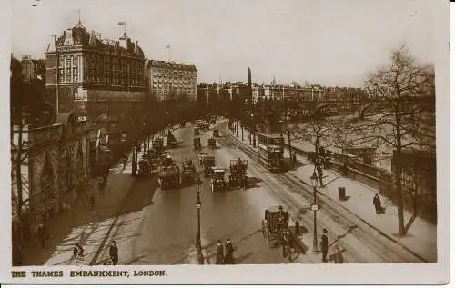 PC03963 The Themse Embankment. London. RP