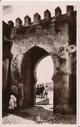 PC03155 Tanger. Porte de la Casbah. Lebrun