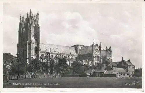 PC03640 Beverley Minster von S.W. Walter Scott. RP