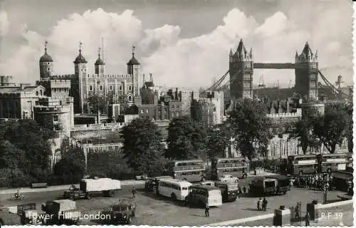 PC03968 Tower Hill. London. 1957. RP