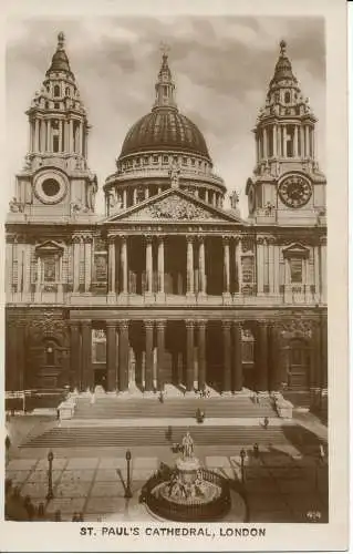 PC03901 St. Pauls Kathedrale. London. RP