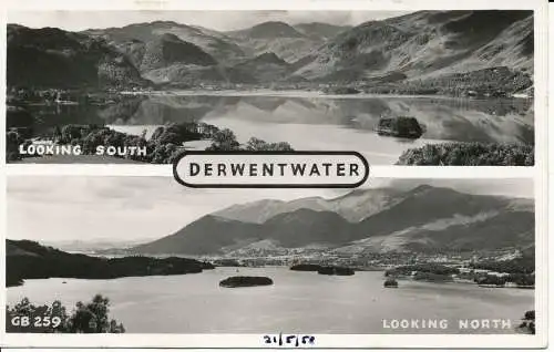 PC03735 Derwentwater. Multi-View. RP