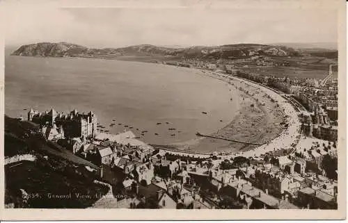 PC00968 Allgemeine Ansicht. Llandudno. Postkartenkönige. RP