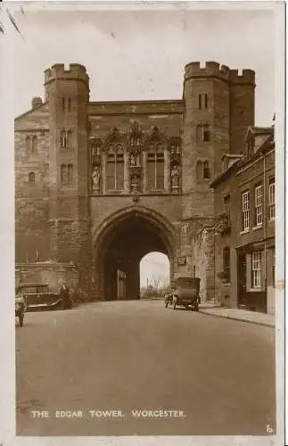 PC01630 Der Edgar Tower. Worcester. 1937. RP