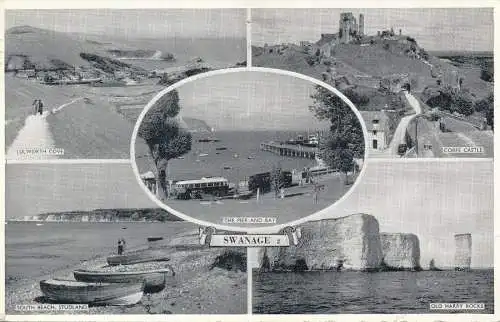 PC03974 Swanage. Multi-View. Lachs. 1959