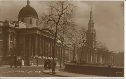 PC03993 London. Nationalgalerie. St. Martins Kirche. Richter