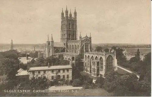 PC02070 Gloucester Cathedral. Postkarte