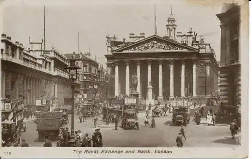 PC04051 Royal Exchange and Bank. Regent Publishing. 1923. RP