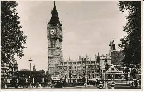 PC03909 London. Parlamentsplatz. 1946. Tokim Postkarte. RP