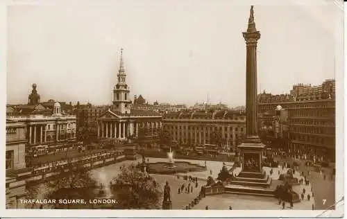 PC03923 Trafalgar Square. London. 1932. RP