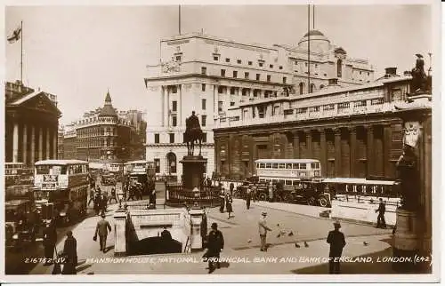 PC04052 Herrenhaus. Bank of England. Valentine 216752. RP