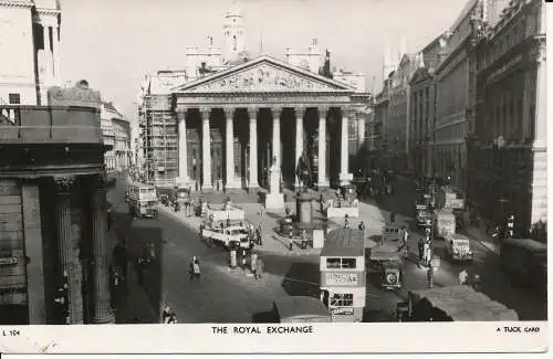 PC04013 Royal Exchange. 1956. Tuck. RP