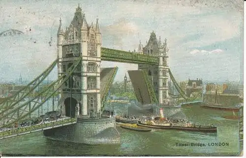 PC04271 Turmbrücke. London. 1908