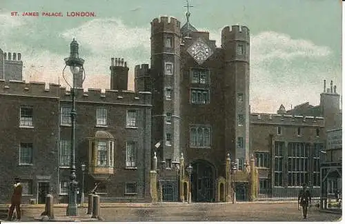 PC04357 St. James Palace. London. 1911