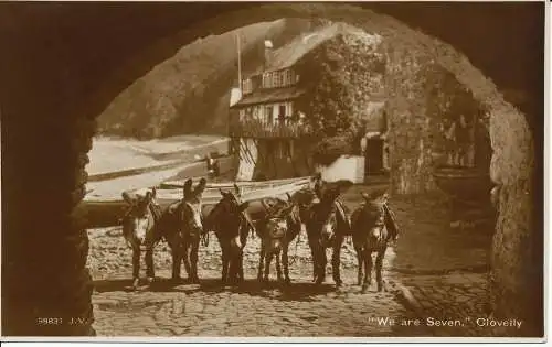 PC04938 Wir sind sieben. Clovelly. RP. G.S. Reilly