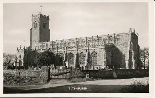 PC05341 Blythburgh. Echtes Foto