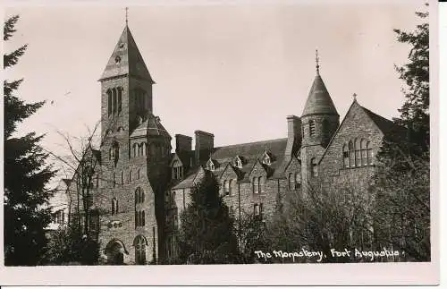 PC05226 Das Kloster. Fort Augustus. Echtes Foto