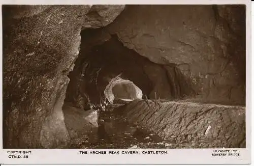 PC05236 The Arches Peak Cavern. Castleton. RP