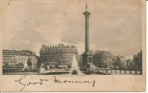 PC04287 Trafalgar Square. S. Hildesheimer. 1903