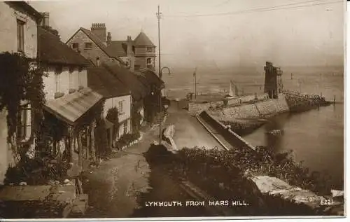 PC04977 Lynmouth. Von Mars Hill. RP