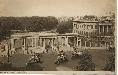 PC04244 London. Hyde Park Corner. Photochrom Co 48746