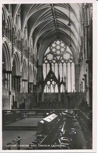 PC05066 Chor mit Ostblick. Lincoln Cathedrale. RP