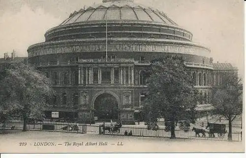 PC04103 London. Royal Albert Hall. LL 219