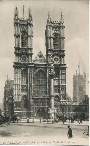 PC04095 Westminster Abbey. London. LL 42