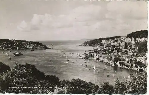 PC05013 Fowey und Polruan von Hall Walk