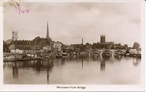 PC05273 Worcester von Bridge. Nationale Serie