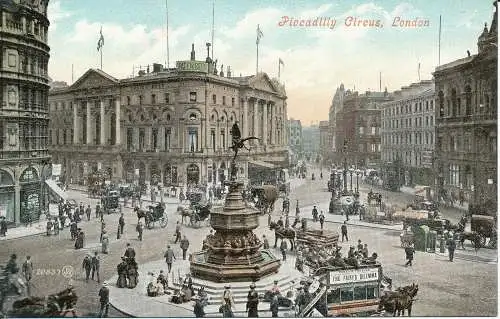 PC05611 Piccadilly Circus. London. Valentinstag 20837